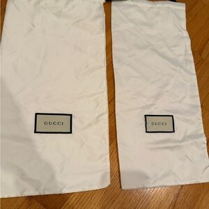 Gucci 2 Dust bags New
